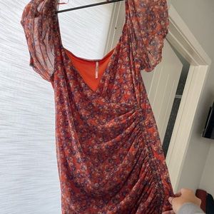 Free people - floral dress!